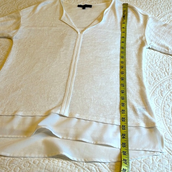 Sanctuary Tunic Pullover Women’s Large White Classic Beachy Coastal Minimalist - Picture 13 of 17